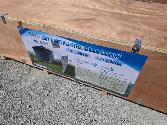 SKLP 20' x 30' All Steel Carport
