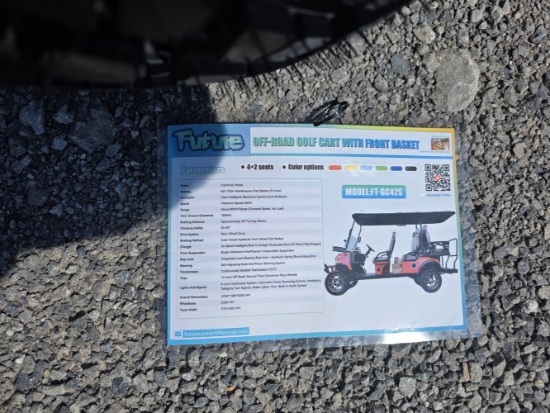 Future FT-GC42S 6 Seat Electric Golf Cart