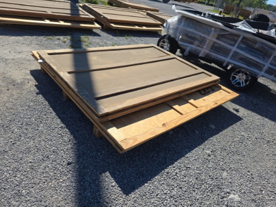 7'x5'x7.5' Wooden Storage Container