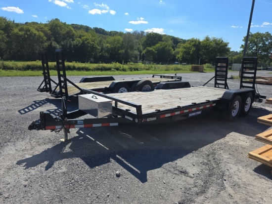 20' Sure-Trac Tandem Axle Trailer - 14000lb GVW - No Title