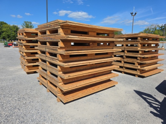 7 Units - 7'x5'x7.5' Wooden Storage Containers