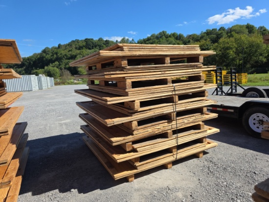 7 Units - 7'x5'x7.5' Wooden Storage Containers