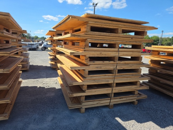 7 Units - 7'x5'x7.5' Wooden Storage Containers