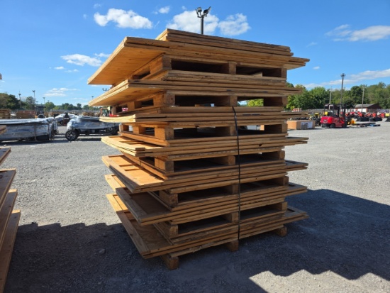 7 Units - 7'x5'x7.5' Wooden Storage Containers