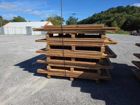 5 Units - 7'x5'x7.5' Wooden Storage Containers