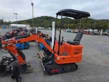 DigSwift DS-15 Mini Excavator w/ Thumb, Rippe