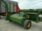 JD 3955 forage chopper w/7' green hay head, hyd pole, lights