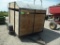 single axle homemade cattle trailer