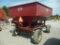 Ficklin 231 gravity box w/Hydrafold hyd auger, (8) ton gear, 11Lx15 imps