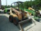 IH 4140 skidsteer, Isuzu diesel, rebuilt bucket, ROPS, needs wheel drive repair