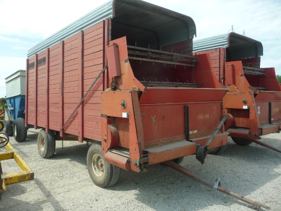 Load King 16' SU wagon w/(8) ton gear