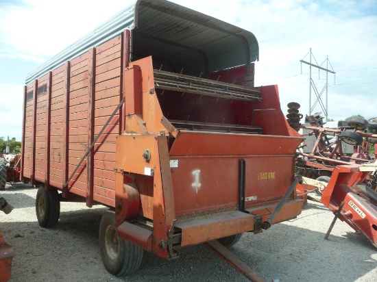 Load King 16' SU wagon w/ (8) ton gear, 10.00x15 imps