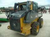 John Deere 320E w/1750 hours, (2) speed, cab w/AC, hyd attach, 12x16.5, SN J254504