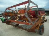 OMC 10' grain swather, early version Wisconsin engine