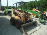 IH 4140 skidsteer, Isuzu diesel, rebuilt bucket, ROPS, needs wheel drive repair