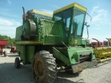 John Deere 4400 combine, gas, rotary screen, 18.4x26 SN 40695