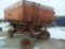 Ficklin 250 gravity box w/Huebner (8) ton gear, w/SHARP 12' hyd fert auger