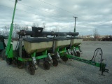 Deutz Allis 385 6RNarrow air corn planter, dry fert w/cross fill auger