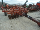 White 435 (8) shank soil saver, front concave coulters w/front hyd disk con