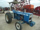Ford 1900 diesel compact w/5654 hrs, ROPS w/canopy roof, 3pt, 12.4x24, fron