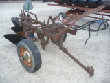 Oliver 2x trailer plow, hyd lift
