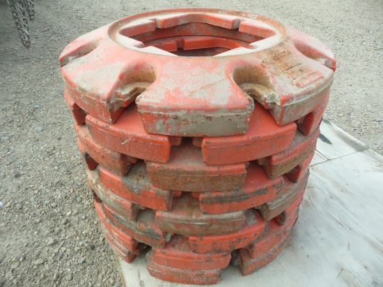 Case 70/90 series wheel weights
