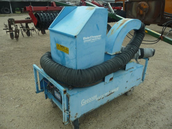 Goosen portable bale chopper