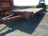 21' tag pintle hitch trailer