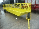 Gruett 4x20 slant bar feeder wagon