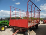 Horlamus bale throw wagon