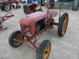 antique lawn tractor