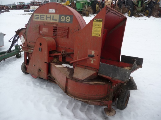 Gehl 99 forage blower