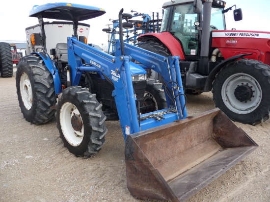 '02 NH TN75 MFWD w/loader