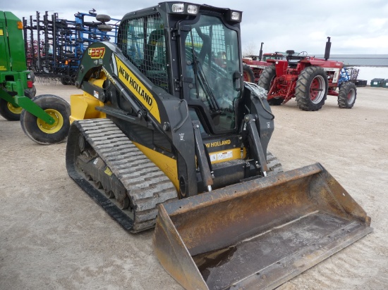 '18 NH C237 track skidsteer