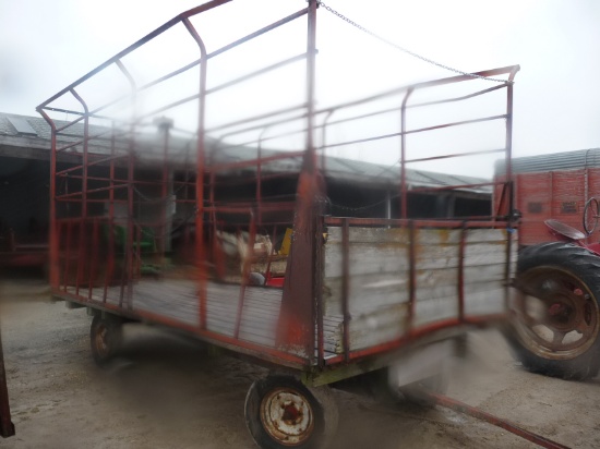 H&S 8x16 bale wagon