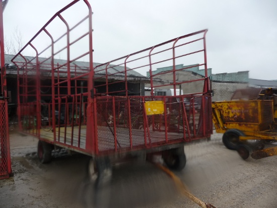 H&S 9x18 bale wagon