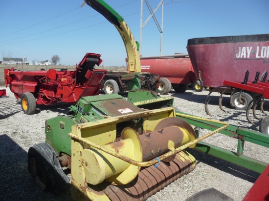 JD 3940 forage chopper w/HH