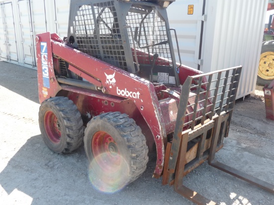 Bobcat 763 skid steer