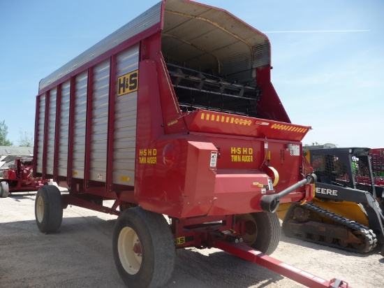 H&S HD Twin Auger SU wagon