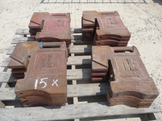 IH  suitcase weights