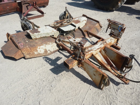 Woods belly mount finishing mower