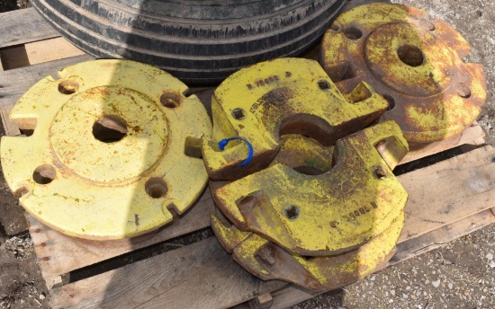Set of JD Combine Rear Weights