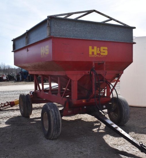 H & S 325 Box w/ Fertilizer Auger