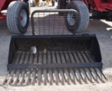 6' Skid Steer Rock Bucket