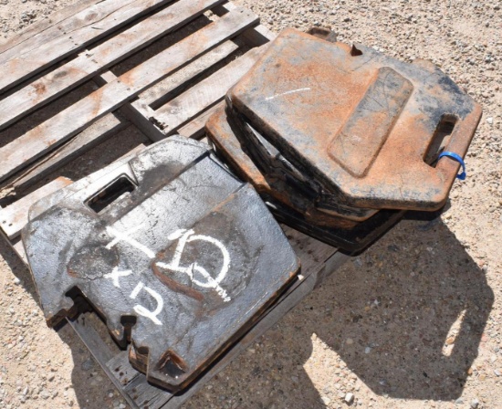 12 x Case IH Front Weights