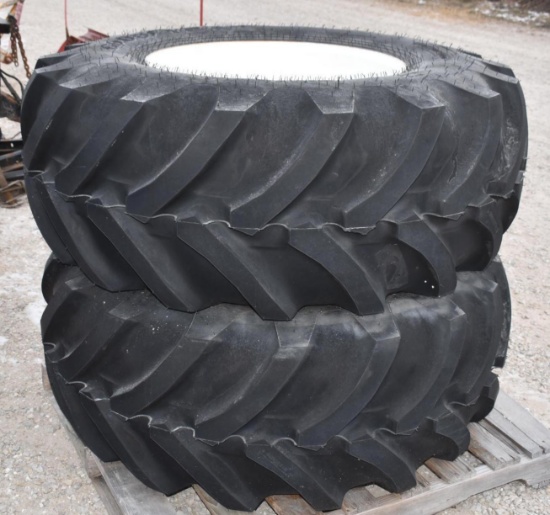 2 x Good Year 500/70R24 Tires