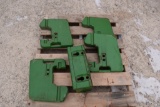 5 x John Deere Weights