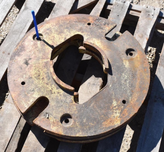 2 x John Deere Weights