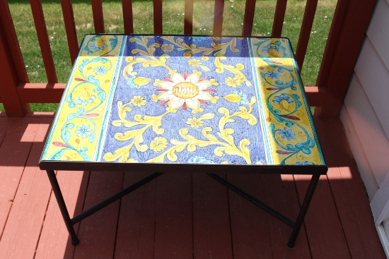 Tile Table, Italian