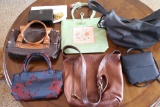 Lot of Handbags, Kate Spade, Estelle Danan, and Others